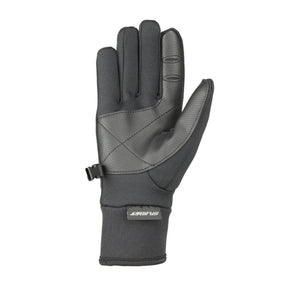 Seirus black insulated glove with textured palm grip