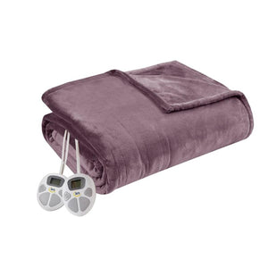 Serta purple heated blanket with two digital controllers