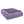 Shavel purple fleece throw blanket with textured sherpa reverse