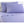 Shavel lavender purple bed sheet set with two pillows against a tufted headboard
