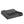 Shavel dark grey fleece blanket with satin trim