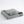 Folded grey fleece blanket with satin trim