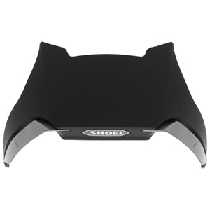 Black Shoei helmet top air vent cover
