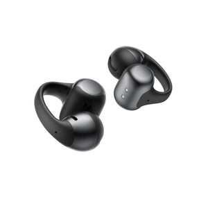 Shokz black open ear wireless earbuds