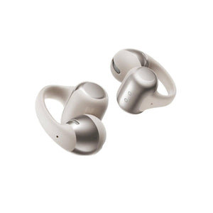 Shokz beige open ear wireless earbuds