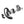 Exploded view of wireless earbud components showing internal circuitry and casing