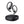 Shokz black open ear wireless earbuds with matching charging case