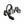 Exploded view of a black wireless earbud showing internal components and ear hook