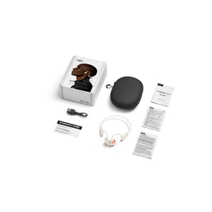 Shokz OpenRun Pro 2 bone conduction headphones with charging cable, carrying case, and documentation