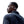 Person wearing white Shokz bone conduction headphones
