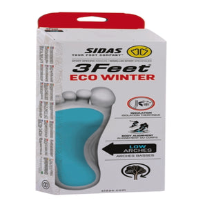 Sidas 3Feet Eco Winter low arch insole packaging box