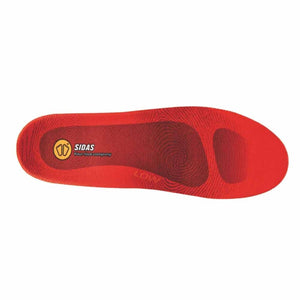 Sidas low arch red insole