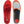Sidas low arch support insoles showing top and bottom views