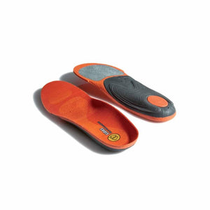 Pair of Sidas orange and grey athletic insoles