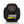 Black Sidas Race backpack with white logo and yellow accent stripe