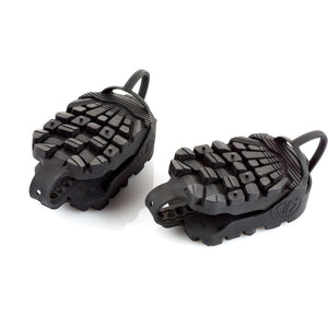 Sidas black rubber ice traction cleats for shoes