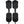 Sidas black plastic ski boot size measuring tool
