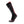 Sidas black and red heated ski sock with battery attachment snaps