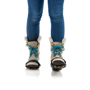 Sidas traction cleats on winter boots