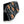 Sidas ice traction device with black rubber sole and orange metal studs