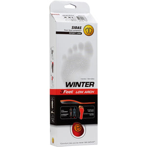 Sidas Winter 3Feet low arch insole packaging