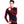 Man wearing Glovii black long sleeve thermal shirt with red heat zone highlights