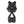 Korkers black rubber traction cleat with metal studs for footwear