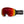 Smith Optics snow goggles with red orange mirrored lens and black strap