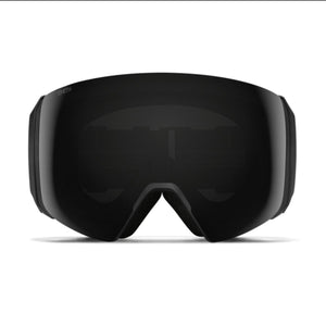 Smith Optics black snow goggles with dark lens