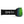 Smith Optics snow goggles with black strap and green mirrored lens