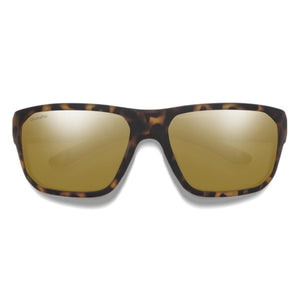 Smith Optics sunglasses with tortoise shell frames and brown ChromaPop lenses