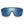 Smith Optics sunglasses with black frames and blue mirrored shield lenses