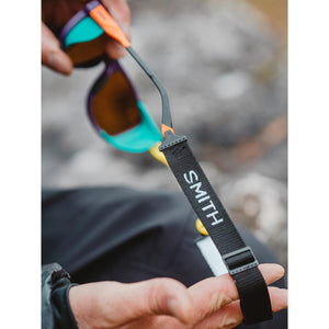 Smith sunglasses with an adjustable black branded strap