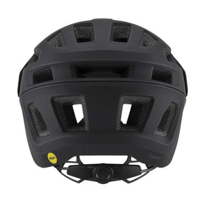 Smith Optics Engage matte black cycling helmet rear view with MIPS technology