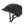 Matte black Smith Optics mountain bike helmet with visor