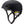 Matte black Smith cycling helmet with yellow interior accents