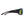 Side view of Smith Optics sunglasses with black frames and reflective blue and yellow lenses