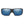 Smith Optics sunglasses with matte black frames and blue reflective lenses