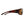 Smith tortoise shell sunglasses with brown lenses viewed from the side