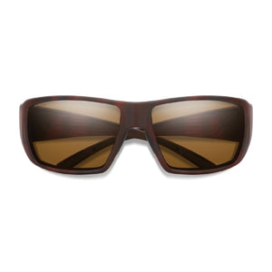 Smith Optics brown tortoise shell wrap sunglasses with brown lenses