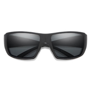 Smith Optics black wrap around sunglasses with dark grey lenses