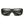 Smith Optics black wrap around sunglasses with green tinted lenses