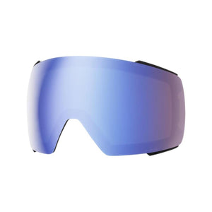 Replacement blue mirrored ski goggle lens