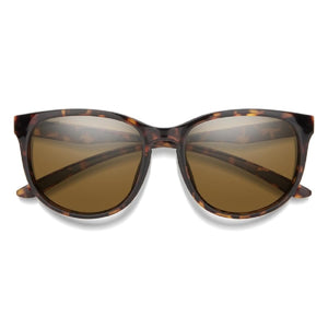 Tortoiseshell frame sunglasses with brown lenses