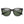 Smith Optics matte black sunglasses with green ChromaPop lenses