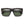 Smith Optics sunglasses with a grey tortoise frame and dark green lenses