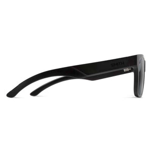 Side view of black Smith Optics sunglasses