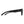 Side view of matte black Smith Optics sunglasses