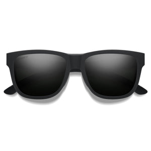 Smith Optics matte black sunglasses with ChromaPop lenses