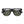 Smith matte black sunglasses with green ChromaPop lenses